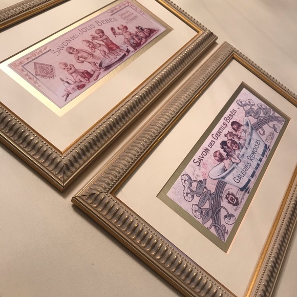 Charles Keath Bath Bebe French Soap Prints